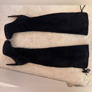 Sam Edelman over the knee suade boots. 4.5 inch heel